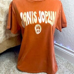 Janis Joplin shirt 🧡💛⭐️